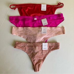 NEW! Auden Underwear Cheeky and Thongs M